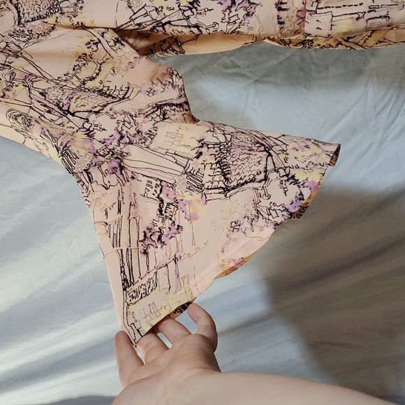 Melissa McCarthy seven7 pink top blouse flow sleeves plus size 2x - Picture 5 of 12